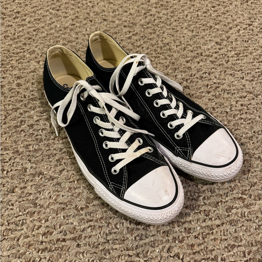 Converse All Stars Black Sz 11.5